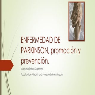 ENFERMEDAD DE PARKINSON, promoción ...