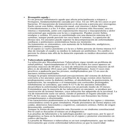 Enfermedades del adulto mayor