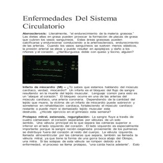 Enfermedades del sistema circulatorio