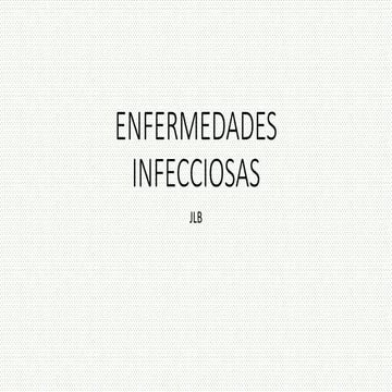 Enfermedades infecciosas