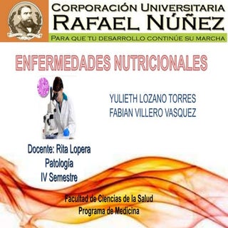 Enfermedades nutricionales 