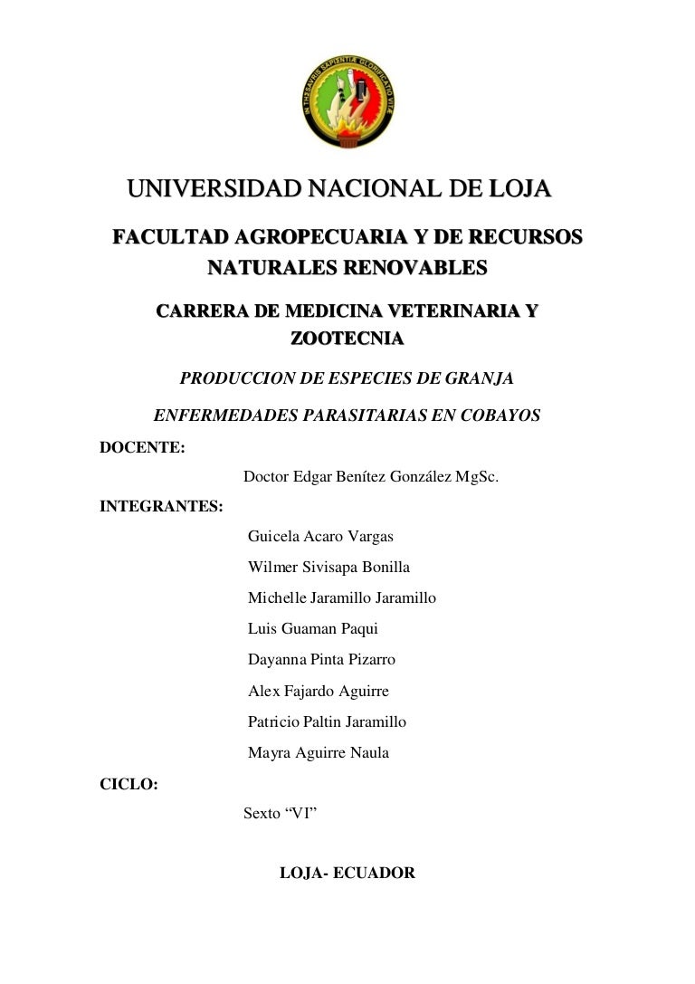 infección parasitaria en humanos pdf