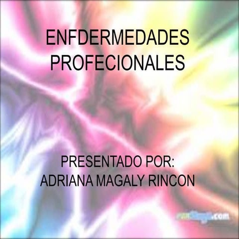 Enfermedades profecionales