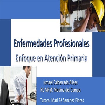 Enfermedades profesionales version power point 97 2003