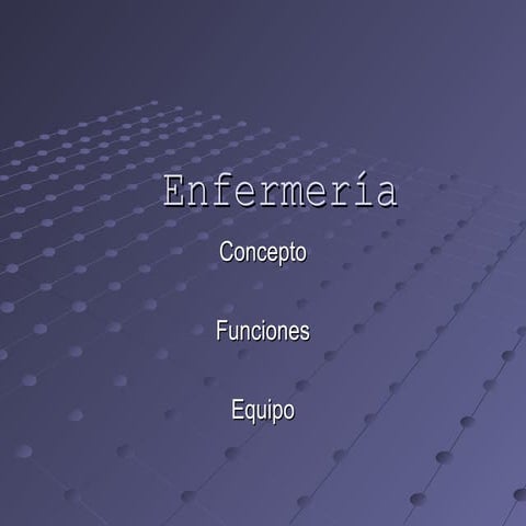Enfermería