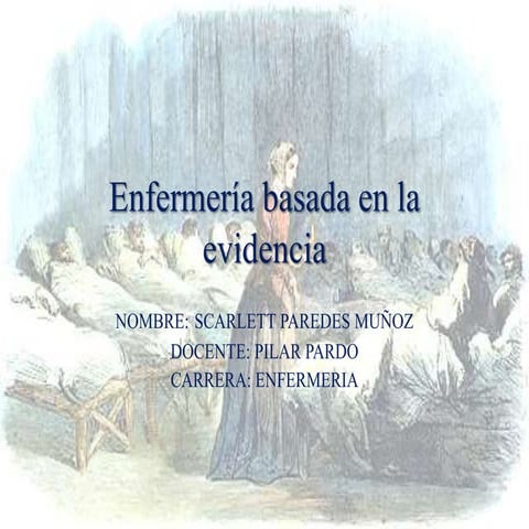 Enfermería basada en la evidencia | PPTX