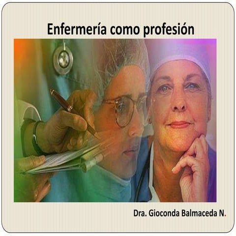 Enfermería como profesión