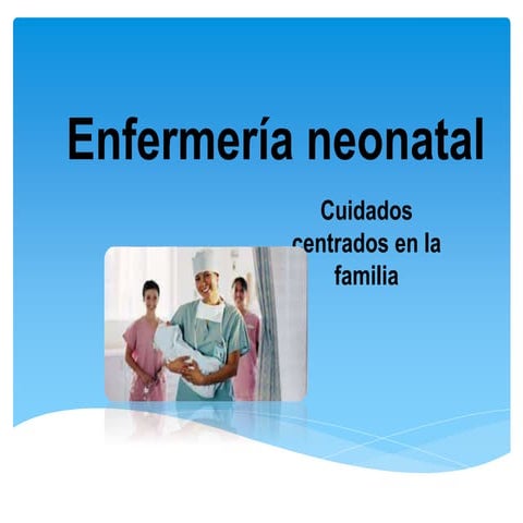 Enfermería neonatal