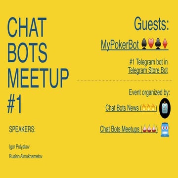 MyPokerBot for Telegram Case Study