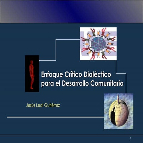 Enfoque Critico Dialectico Desarrollo Comunitario | PPT