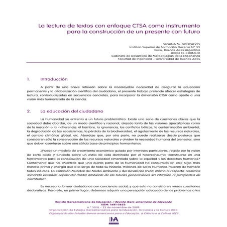 Enfoque ctsa | PDF