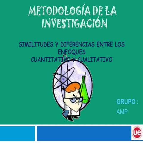 Enfoque cuantitativo y cualitativo