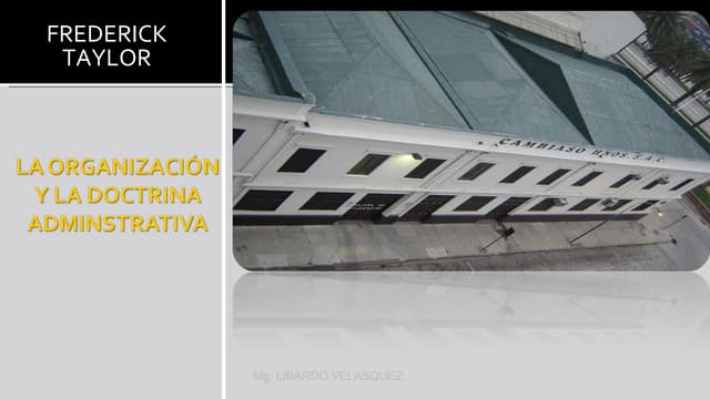 Enfoque De Administracion Cientific...