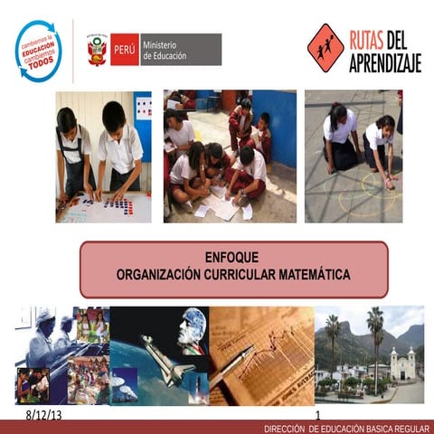 Enfoque del area mat. competencias capacidades e indicadores 25012013