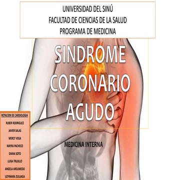 SINDROME CORONARIO AGUDO