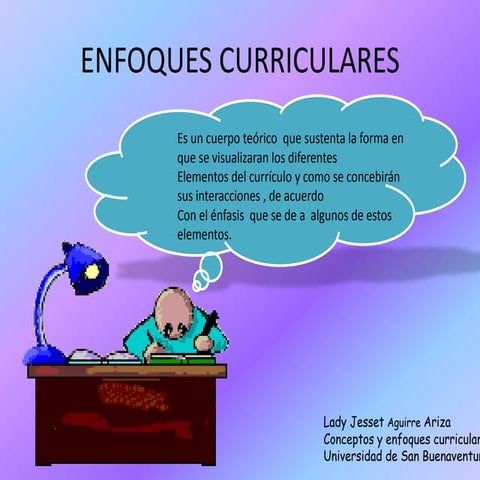 enfoques curriculares