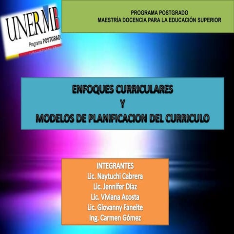 Enfoquescurriculares