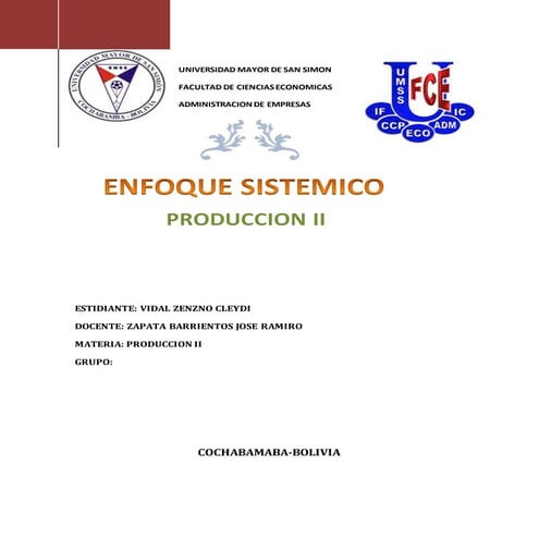 Enfoque sistemico