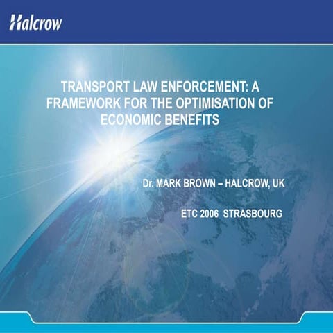 Halcrow Major Developments | PDF