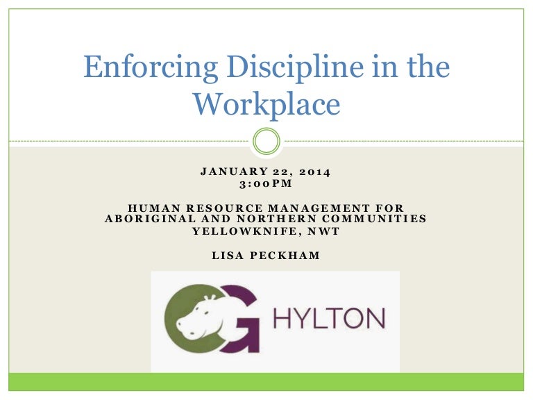 Importance of discipline at workplace ppt picture