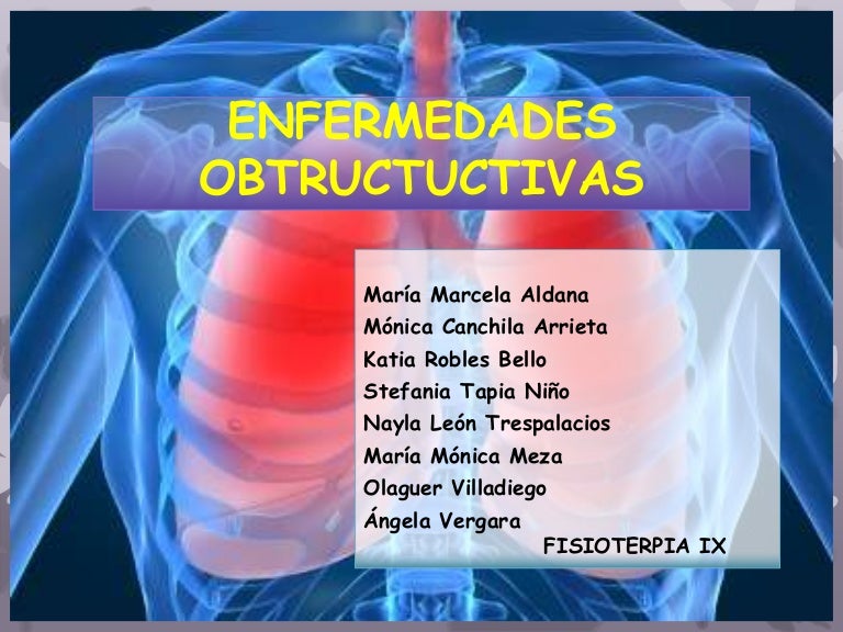 Enfermedades pulmonares obstructivas