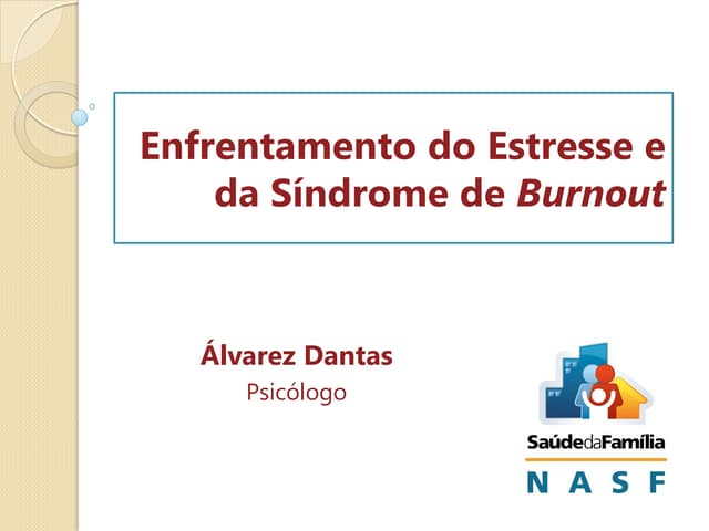 Enfrentamento do estresse e da sínd...