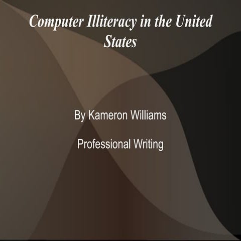 Professional Writing Presentation