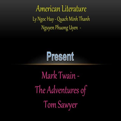 The Advanture of Tom Shawyer - Mark Twain