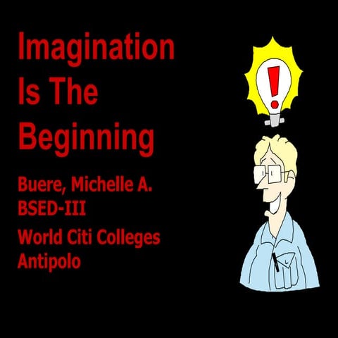Imagination is the Beginning (Creative Dramatics)