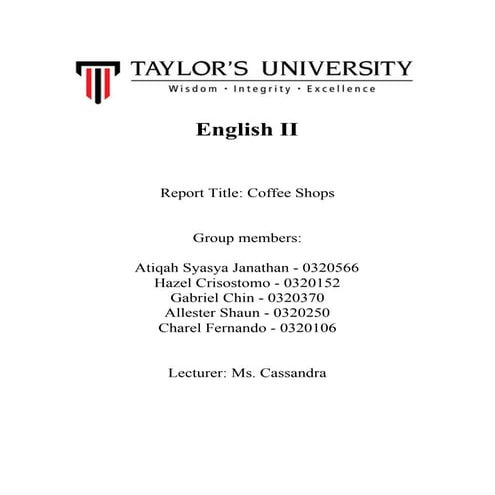 ENG2 - Project 2 Report 