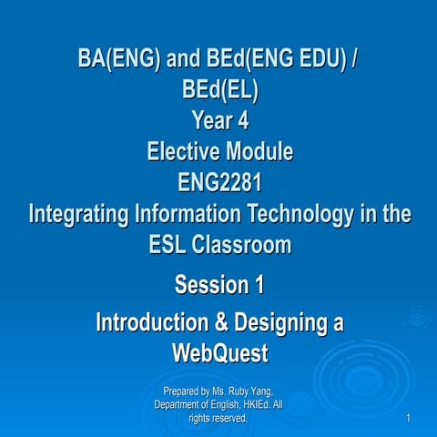 Eng2281 session 1 b ed(el)