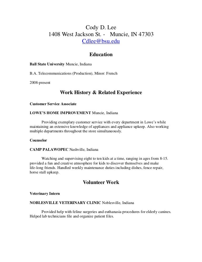 lowes resume magdalene project org lowes resume