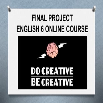 English 4 Final Project | PPTX