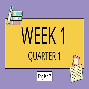 Poetry Descriptions and Imagery - ENGLISH 7 MATATAG QUARTER 1 WEEK 1 | PPTX
