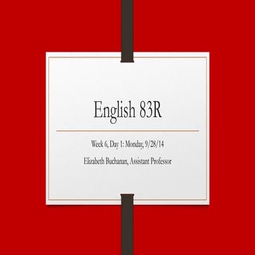 Eng 83 r week 6 day 1 092814r
