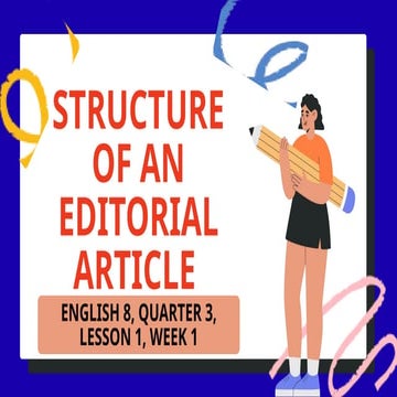 ENGLISH 8 PRESENTATION FOR WEEK 1 LESSONS