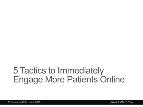 Top 5 Ways for Hospitals to Engage New Patients Immediately
