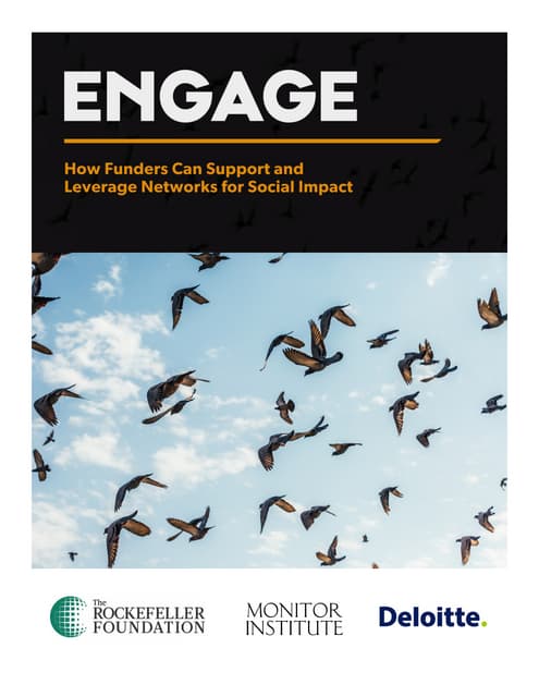 ENGAGE: How Funders Can Support and...