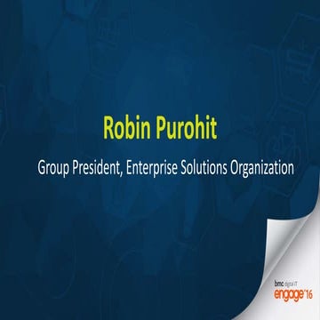 BMC Engage 2016 Keynote