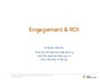 Engagement And Roi