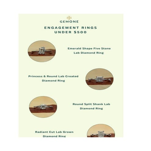 Shop Affordable Engagement Rings Under $500 | DOC
