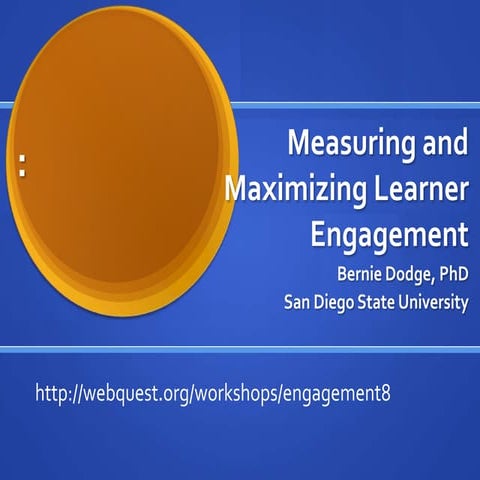 Measuring & Maximizing Learner Engagement