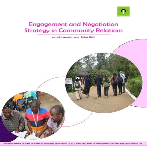 Engagement and negotiation dubai