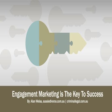 Engagement marketing  -  by Alan Weiss Aussie Divorce