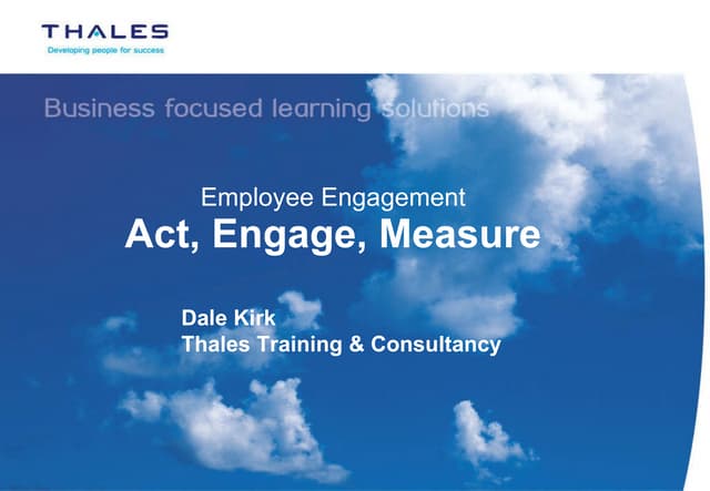 Employee Engagement Presentation