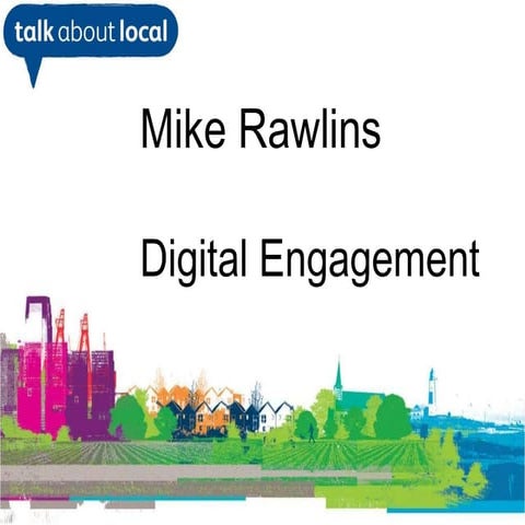 Digital Engagement Presentation Blackburn 18 march
