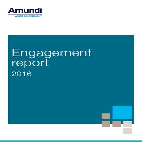 Amundi Engagement Report 2016