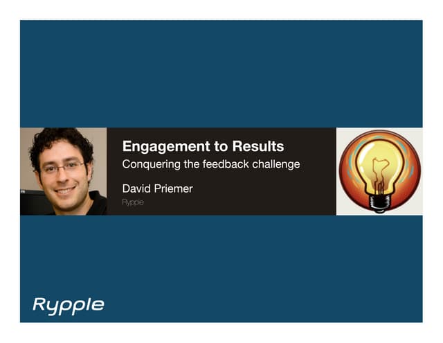 Creating a Culture of Feedback at Work