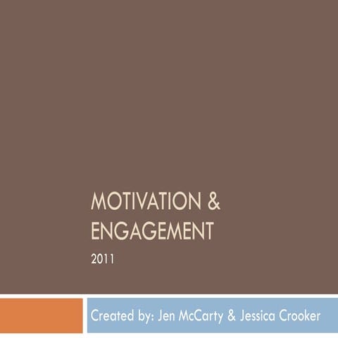 Engagement and Motivation Summer Literacy Institute