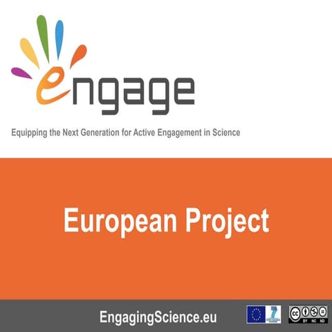 Engage project presentation 20 nov2014 updated